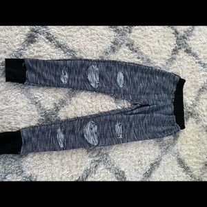 Guess ripped sweatpants